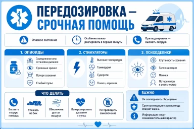 Помощь при передозировке в Иглино