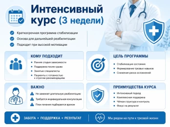 Реабилитация за 21 день в Иглино